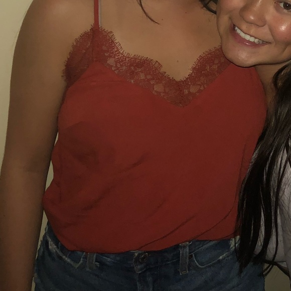 Forever 21 burnt orange top - Picture 2 of 2